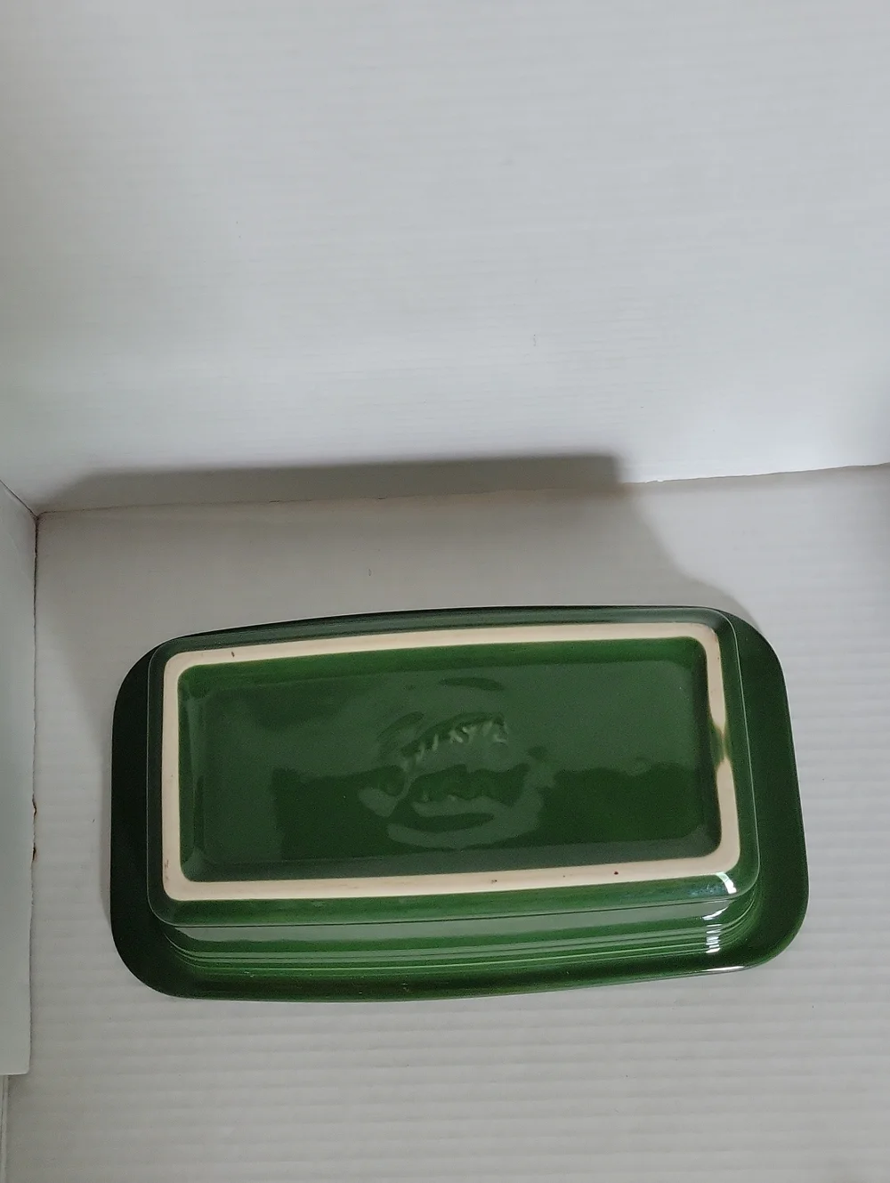 Fiestaware Fiesta Loaf Pan Baking Bakeware Cookware Bake Baker Dish Jade Green
